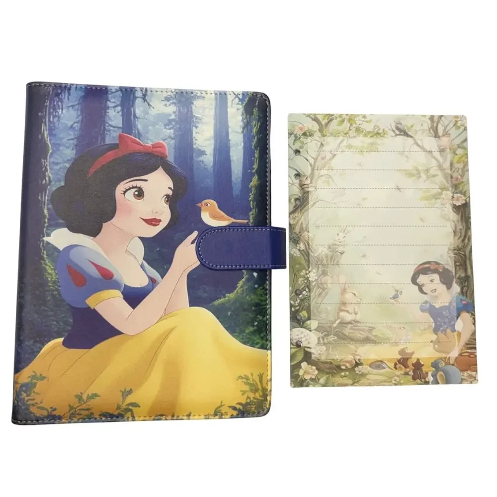 Snow White A5 6 Ring Binder with Matching Paper